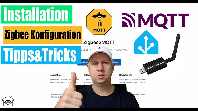 Zigbee2mqtt + Mosquitto MQTT mit Sonoff Dongle Plus E in Home Assistant ...
